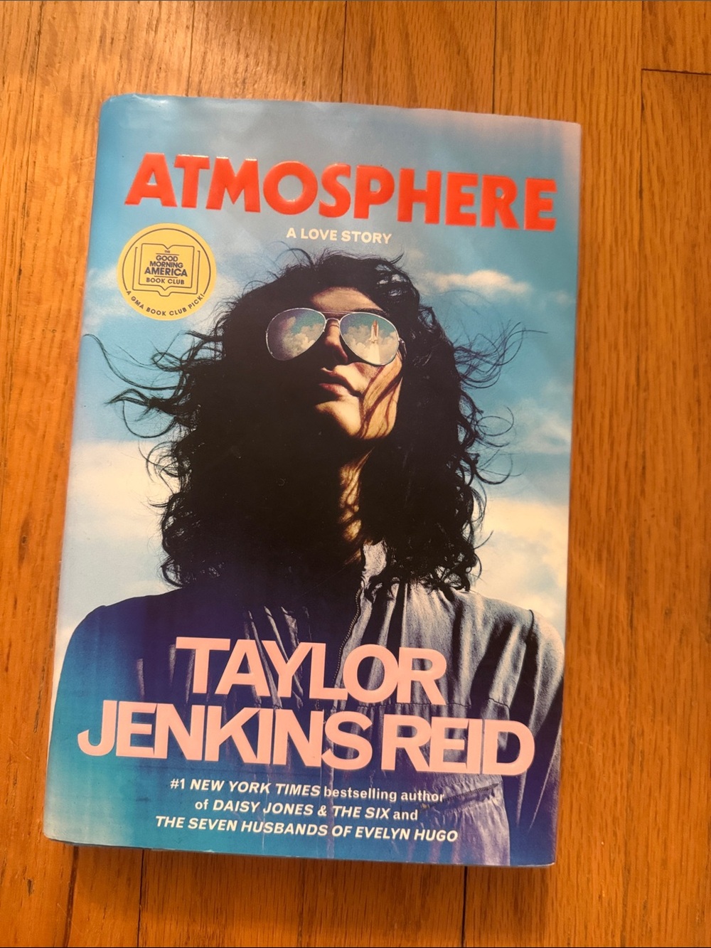 Atmosphere: A Love Story by Taylor Jenkins Reid - Blue Cover